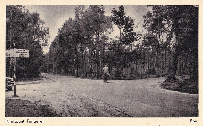 Foto 3. Kruispunt Tongeren Epe 1952